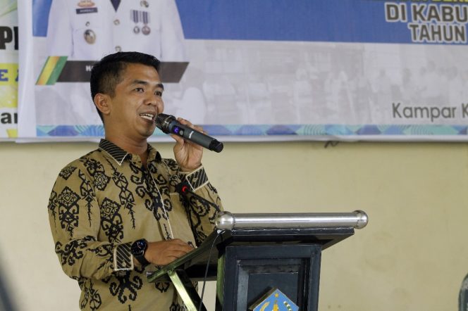 
					Sosialisasi Perizinan ke Masyarakat, Anggota DPRD Eko Sutrisno Apresiasi DPMPTSP Kampar