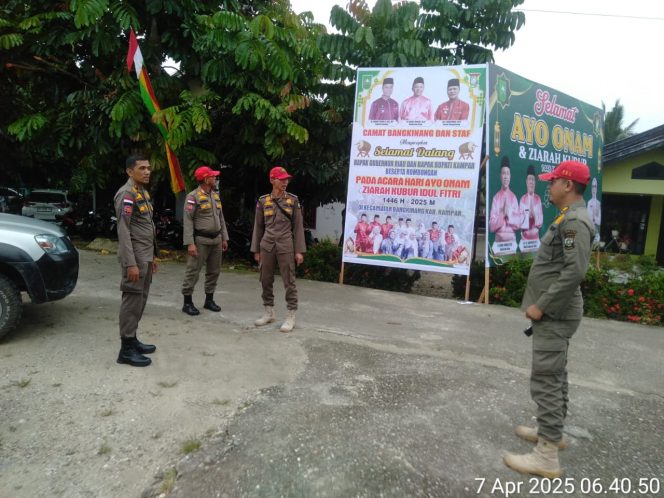 
					Pastikan Keamanan, Personil TRC Satpol-PP Kampar Jaga Aghi Ghayo Onam 1446 H