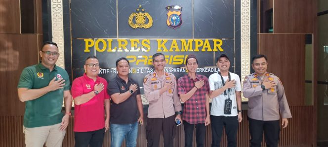 
					Kapolres Kampar AKBP Mihardi Mirwan Siap Dukung Kegiatan FPTI Kampar