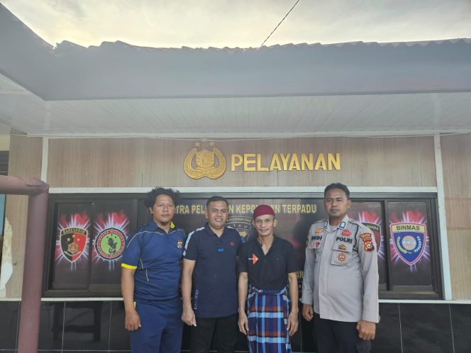 
					Rutin Ikuti Binrohtal Kapolsek Kunto Darussalam, Seorang Tahanan Mantap Jadi Mualaf