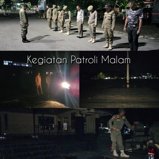 
					Sesuai Fungsinya Menegakkan Perda, Satpol-PP Kampar Patroli Minggu Malam