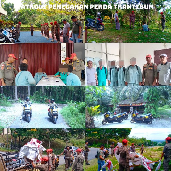 
					4 Siswa Bermain Domino, Petugas Satpol-PP Kampar Lakukan Pembinaan