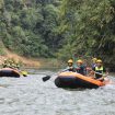 Tanjung Belit, Kampar Kiri Hulu, Kabupaten Kampar Provinsi Riau. Dokumentasi Pokdarwis Batu Dinding Tanjung Belit, keindahan alam dari hulu Subayang yang kini bicara di panggung nasional.(Dedi Irawan)