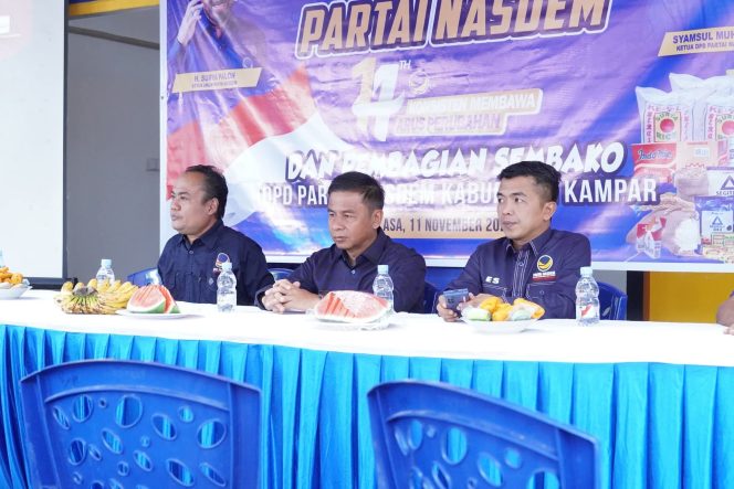 
					Eko: Fraksi NasDem DPRD Kampar Kawal Penyelesaian Tunda Bayar, Bupati Janji Tuntas Sepekan