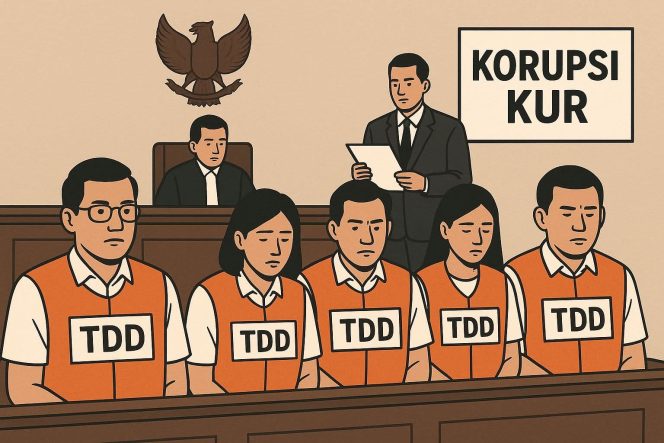 
					PN Tipikor Pekanbaru Gelar Sidang Perdana Kasus Korupsi KUR di Kampar, Lima Orang Didakwa