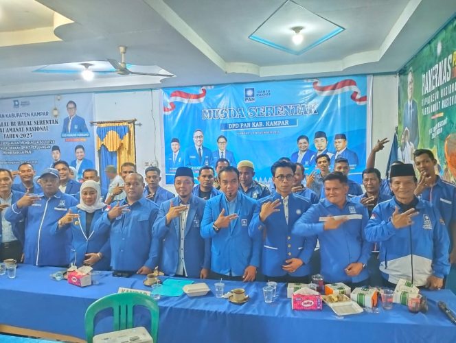 
					Zulpan Azmi Kembali Pimpin DPD PAN Kampar, Target 8 Kursi DPRD