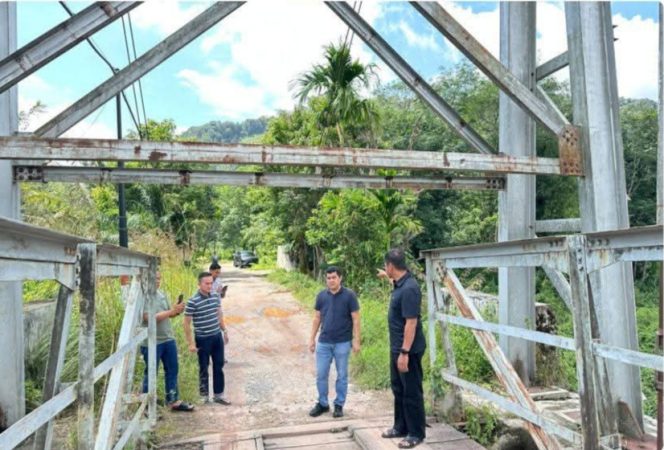 
					Jembatan Strategis di Tanjung Belit–Balung Jadi Prioritas, Bupati Minta Dukungan Pusat