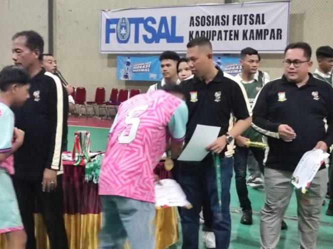 
					Rizki Ananda: Kejurkab Futsal Jadi Momentum Pembinaan Futsal Kampar