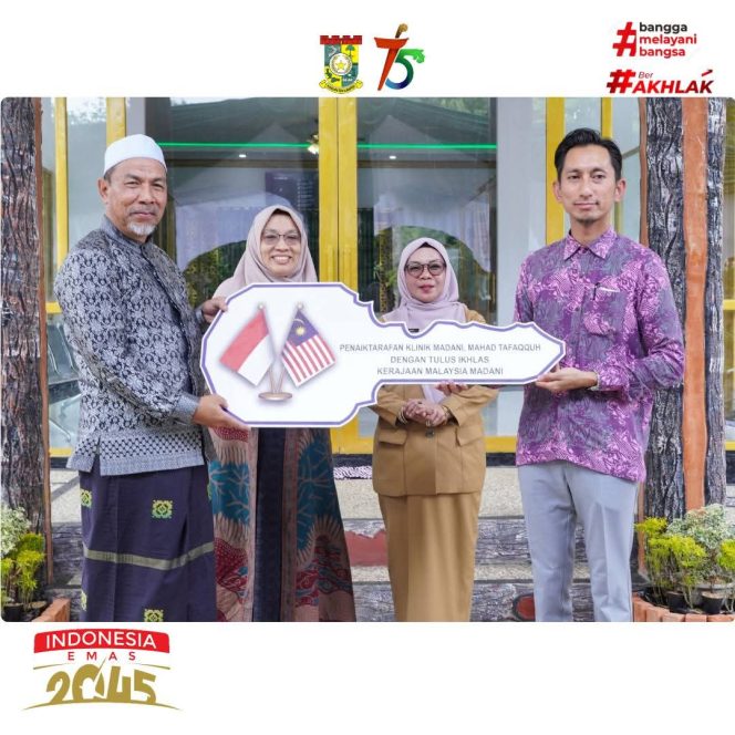 
					Wabup Kampar Resmikan Klinik Madani di Pesantren Ma’had Tahfidz Tafaqquh Siak Hulu