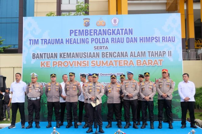 
					Polda Riau Kirim Tim Trauma Healing dan Bantuan Tahap Kedua ke Agam