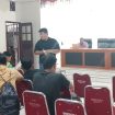 Suasana technical meeting Kejurkab Sepak Takraw Piala Bupati Kampar KONI Kampar di Disdikpora Kampar