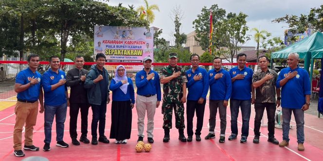 
					Wabup Kampar Misharti Buka Kejurkab Sepak Takraw Piala Bupati Kampar 2025