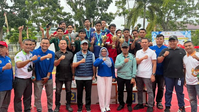 
					Bangkinang Kota Tampil Perkasa, Raih Juara Kejurkab Sepak Takraw Kampar 2025