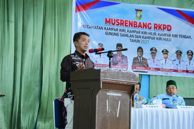 
					Ketua Fraksi Nasdem DPRD Kabupaten Kampar Eko Sutrisno 
