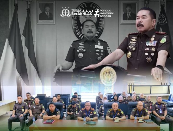 
					Kejari Kampar Bersama Jajaran Ikuti Rakernas Kejaksaan RI, Fokus pada Akuntabilitas dan Pelayanan Publik