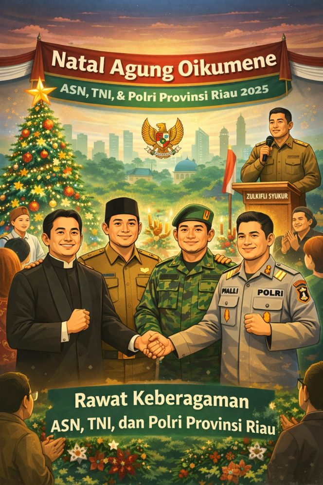 
					Pemprov Riau Ajak ASN, TNI, dan Polri Rawat Keberagaman dalam Pengabdian