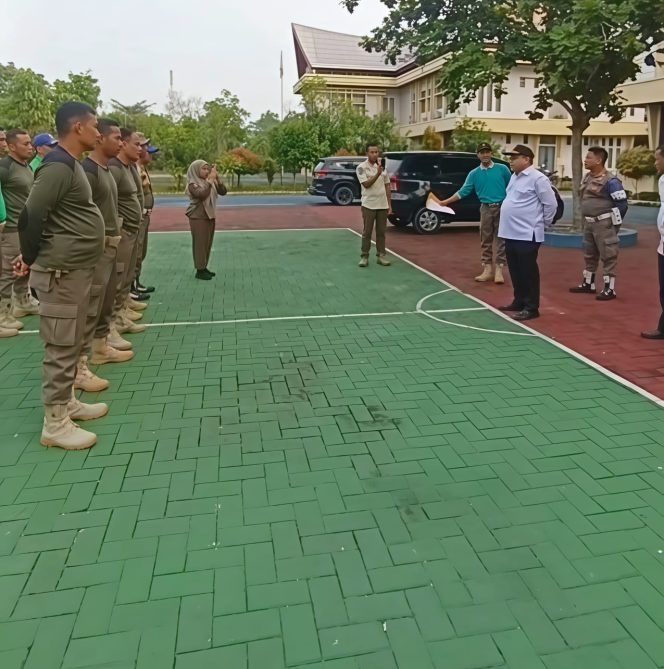 
					Satpol PP Kampar Siapkan 12 Personel untuk Tugas Sakral Pembawa Pataka