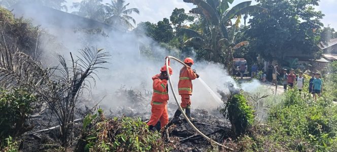 
					Kebakaran Lahan Kosong Terjadi di Kecamatan Salo, Berhasil Dipadamkan