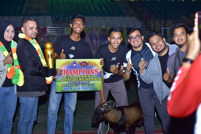 
					Akbar FC Juarai Anniversary Akbar U17 Cup 2026 Riau–Sumbar