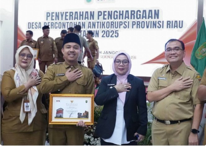 
					Desa Salo Kampar Ditetapkan sebagai Desa Percontohan Antikorupsi Riau 2025