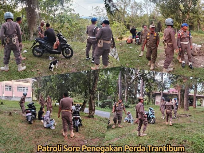 
					Satpol PP Kampar Gelar Patroli Sore, Tiga Titik Keramaian Disasar