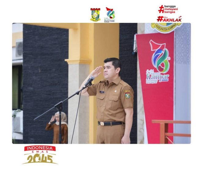 
					Pimpin Apel Gabungan, Pj Sekda Kampar Tekankan Disiplin dan Realisasi Anggaran 2026