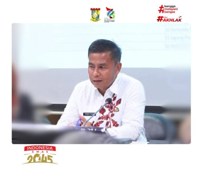 
					Bupati Kampar Ahmad Yuzar Ingin Pembangunan 2027 Tepat Sasaran