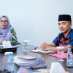 kiri-kanan: Wakil Bupati Kampar Misharti dan Ketua Fraksi NasDem DPRD Kabupaten Kampar Eko Sutrisno 