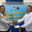 Kanan : Kepala Bidang Angkutan dan Sarana, Agusmanto, M.M