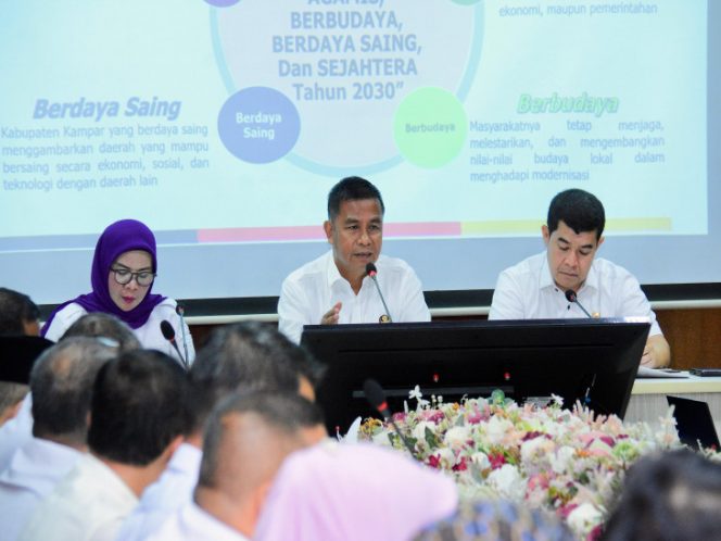 
					Bupati Kampar Ahmad Yuzar Pimpin Langsung Pra Musrenbang RKPD Kampar Tahun 2027