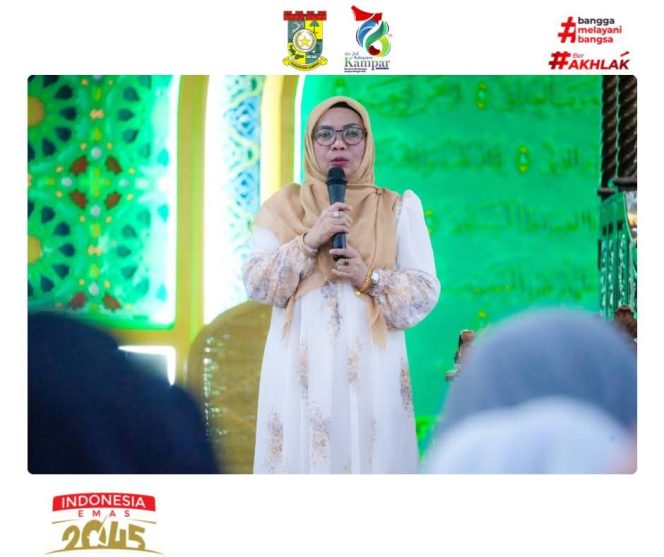 
					Safari Ramadhan Pemkab Kampar, Wabup Misharti Serap Aspirasi Warga Sungai Pagar