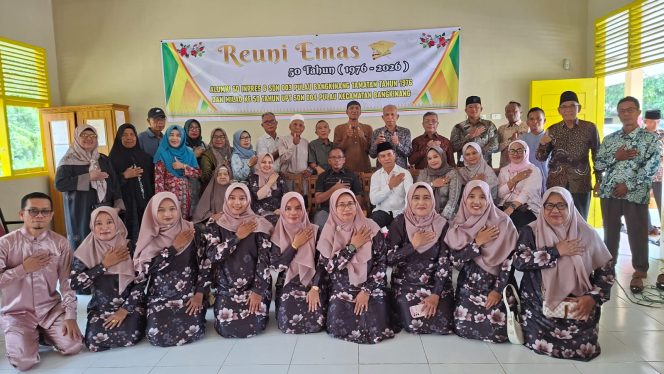 
					Milad ke-50 SDN 004 Pulau, Disdikpora Kampar Dorong Peran Alumni Perkuat Pendidikan Dasar