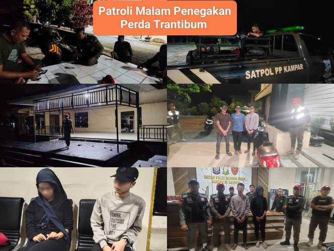 
					Satpol PP Kampar Komitmen Jaga Tibumtranmas di Ruang Publik