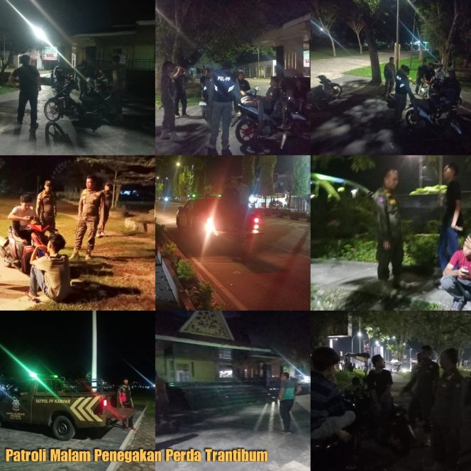 
					Patroli Satpol PP Kampar Berjalan Lancar, Utamakan Pendekatan Persuasif
