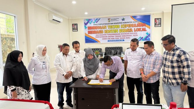 
					MoU dengan Dipersip, Karja Sama Ini Langkah Strategis Perkuat Pengawasan Partisipatif Melalui Literasi