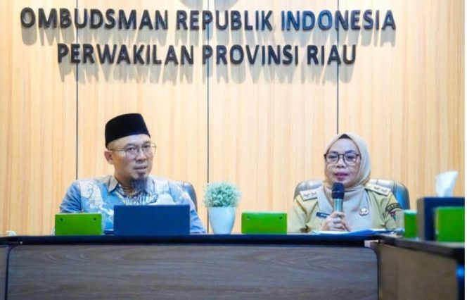 
					Kunjungan ke Ombudsman, Wabup Kampar Fokus Benahi Sistem Pelayanan Publik