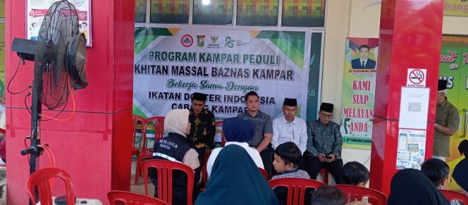 
					Kerjasama dengan IDI Kampar, BAZNAS Gelar Khitanan Massal Anak Kurang Mampu di Puskesmas Bangkinang Kota