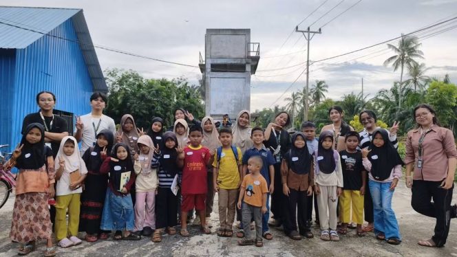 
					Mahasiswa Kukerta Berdampak Universitas Riau Selenggarakan Bimbingan Belajar bagi Anak-anak di Desa Muntai Barat